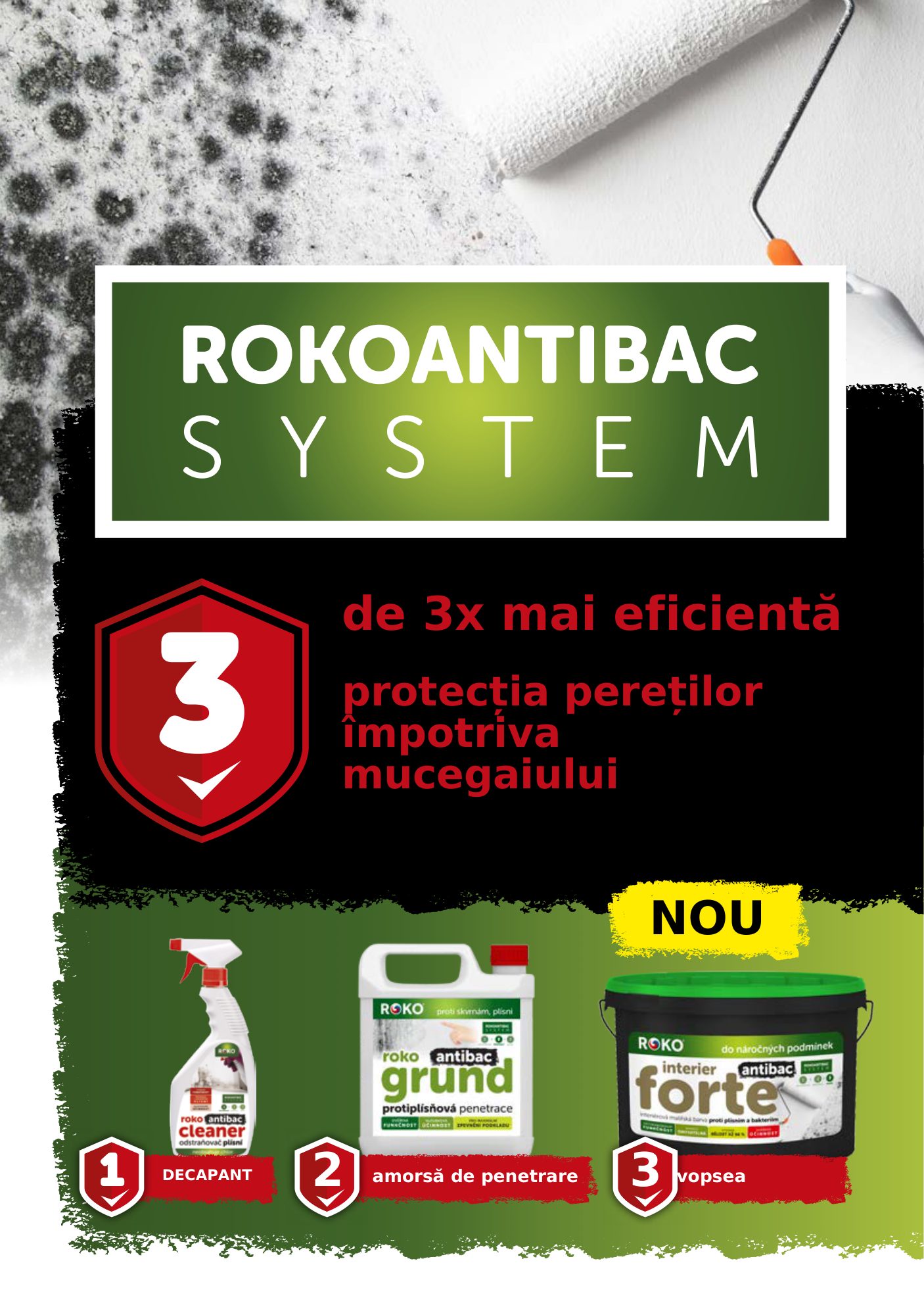Catalog ROKO – Sistem ROKOANTIBAC — de 3× mai eficient împotriva mucegaiului